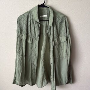 Free People Button Down